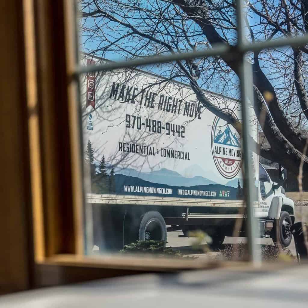 denver moving & storage truck