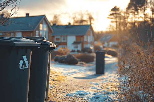 moving out checklist garbage pickup
