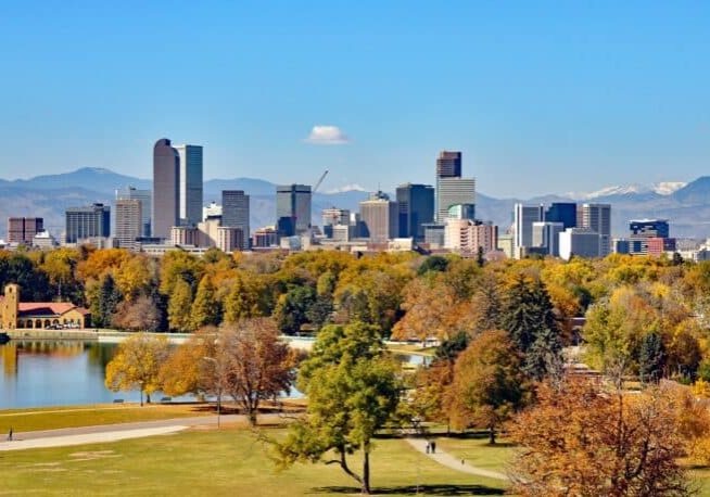 denver city skyline
