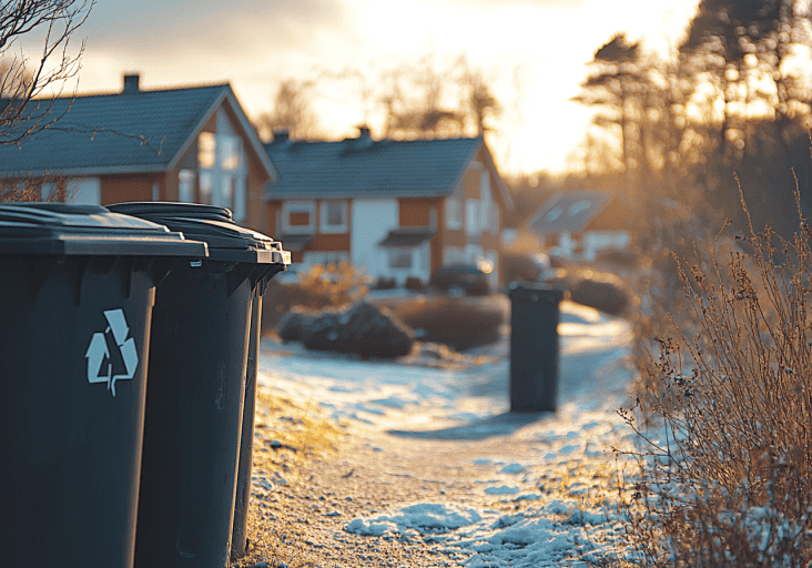 moving out checklist garbage pickup